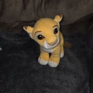 Vintage 1993 Mattel Lion King 8" Tall Baby Simba Plush Stuffed Animal